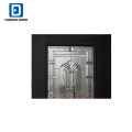 Fangda grp portes de salle de bain avec insert en verre